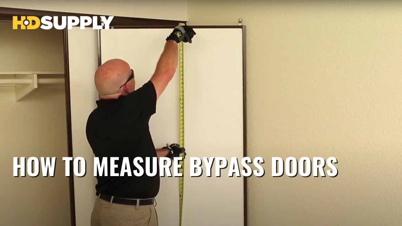 How to Measure Bypass Doors | HD Supply