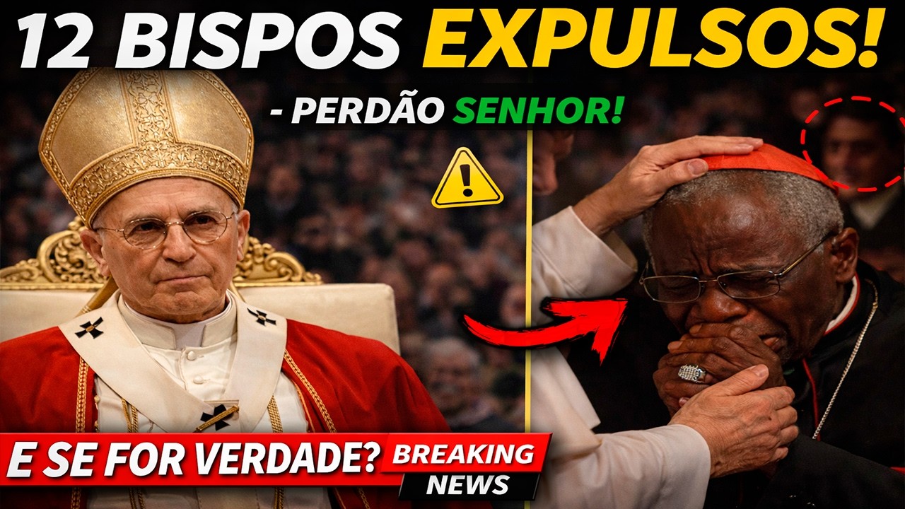 O Pesadelo da C&uacute;ria: E se o Papa Le&atilde;o XIV Decidisse limpar 12 BISPOS de uma Vez S&oacute;?
