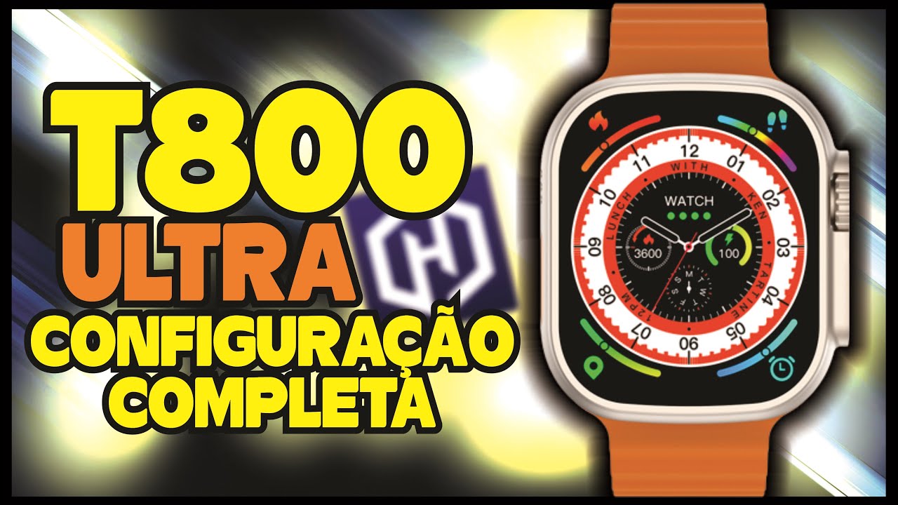 Como CONFIGURAR e CONECTAR Smartwatch T800 ULTRA (SEM ERROS)