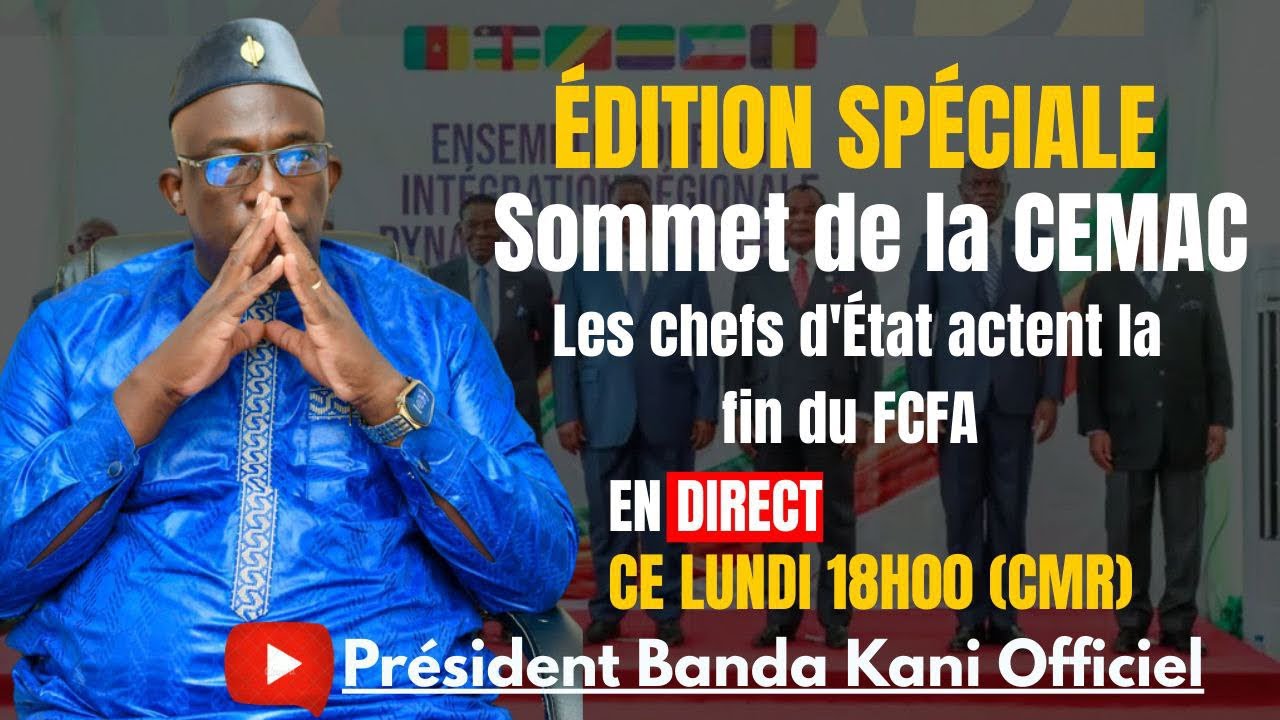 &Eacute;dition sp&eacute;ciale : les chefs d&rsquo;Etats de la CEMAC actent la fin du FCFA