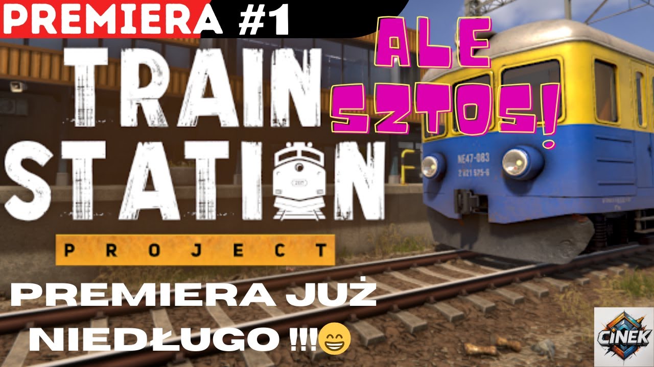 TRAIN STATION PROJECT#1 TESTUJEMY PRZED PREMIERĄ😁PEŁEN POLSKI JĘZYK #letsplay#gaming #games#gameplay