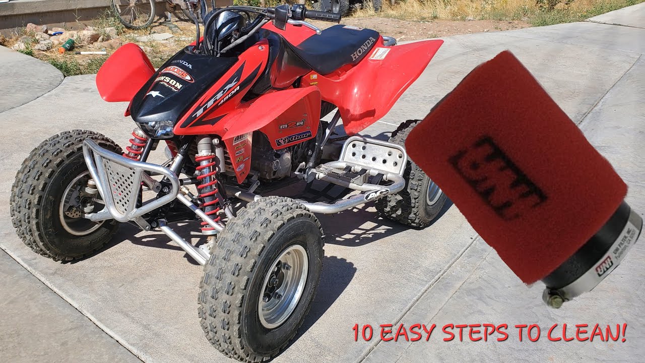 How to clean your ATV/UTV UNI Foam air filter