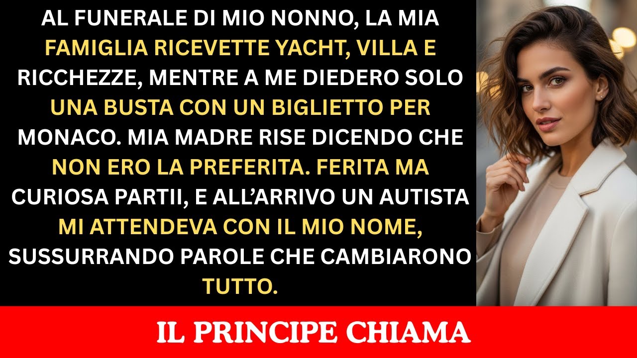 La Mia Famiglia Ricevette Milioni Al Funerale Di Mio Nonno, Io Solo Un Biglietto Per Monaco, Così…