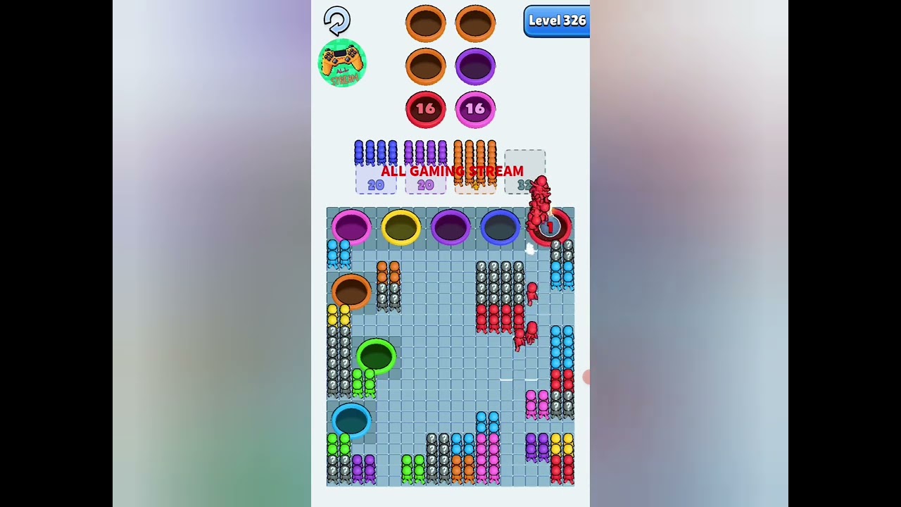 Hole People level 326 Gameplay