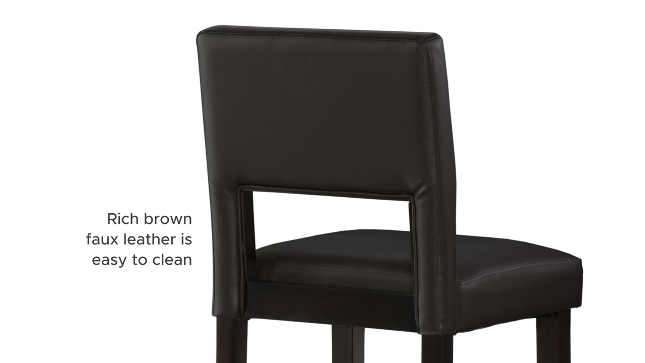 Vega Espresso Counter Stool CC Video (14053VESP-01-KD-U)