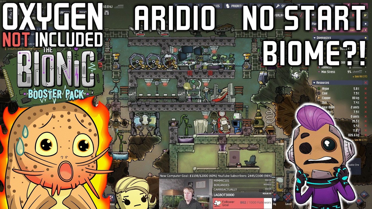 Can We Survive On Aridio With No Starting Biome in ONI?