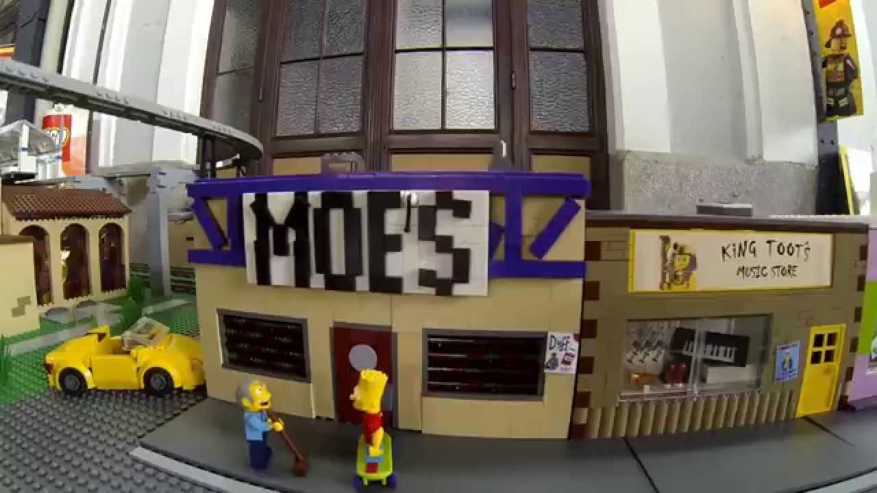 THE SIMPSON LEGO 71006 71016 TRENBRICK 2014 SPRINGFEILD CITY