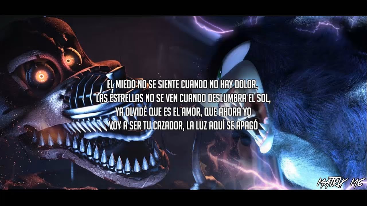 SONIC WEREHOG VS NIGHTMARE FOXY | EVIL RAP BATTLE | KRONNO & CYCLO | LETRA Y DESCARGA