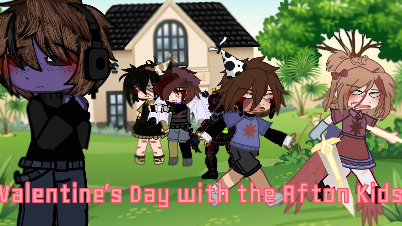 Valentine’s Day with the Afton Kids || Valentine’s Day special || Rushed (I’m sorry 😭)