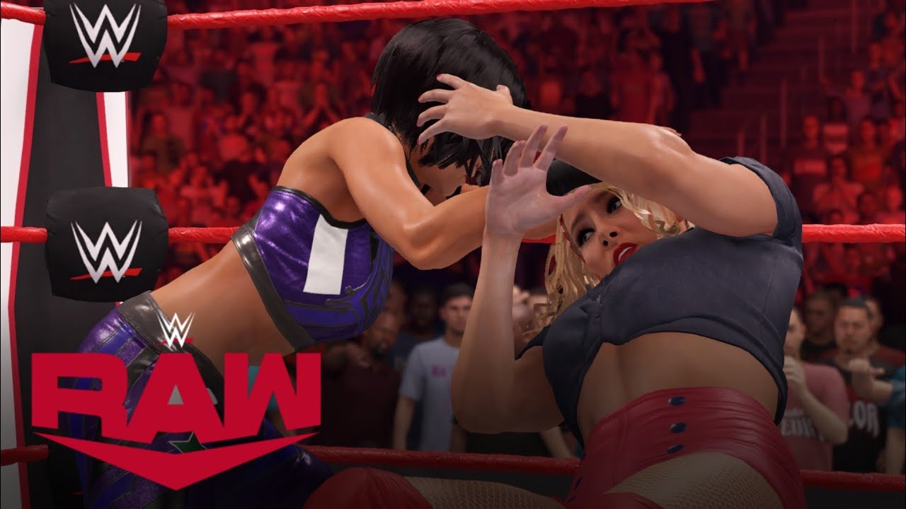 WWE 2K22 LACEY EVANS VS BAYLEY