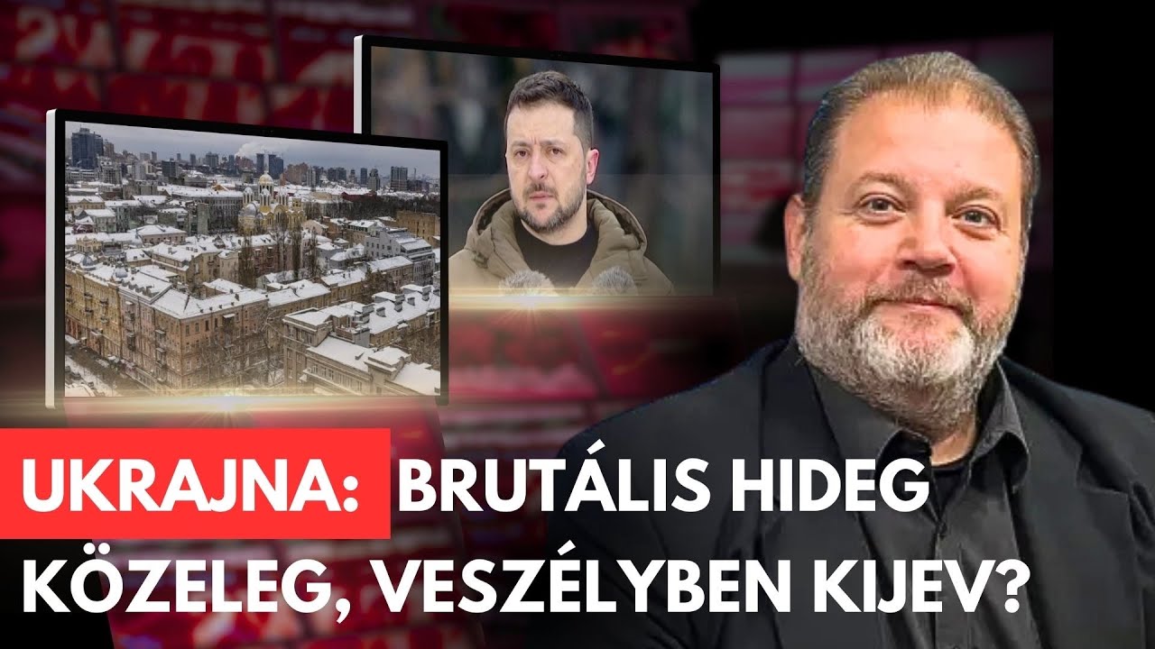 Ukrajna: Brutális hideg és orosz csapások, összeomlás szélén Kijev? - Somkuti Elemez 