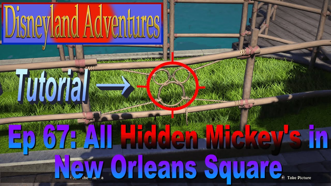NEW ORLEANS HIDDEN MICKEY'S SECRETS- Ep 67: Disneyland Adventures |Flyinnn Hawaiiannn