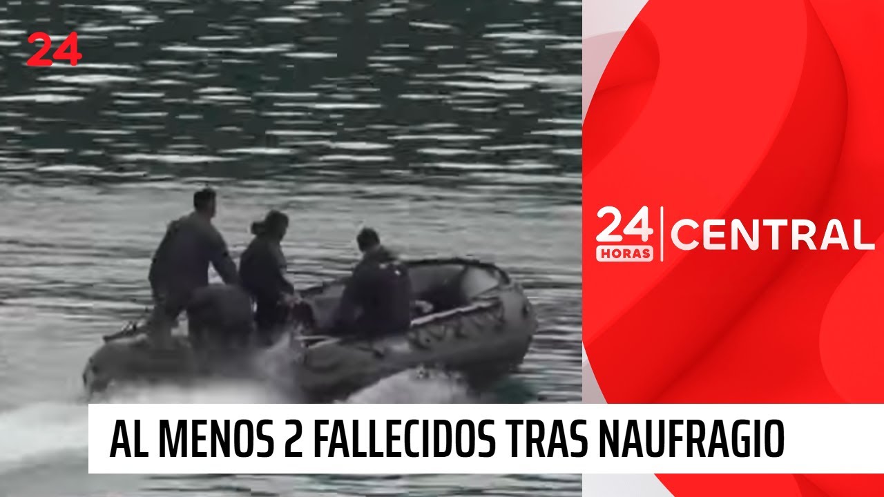 Al menos 2 fallecidos tras naufragio: hay 4 desaparecidos