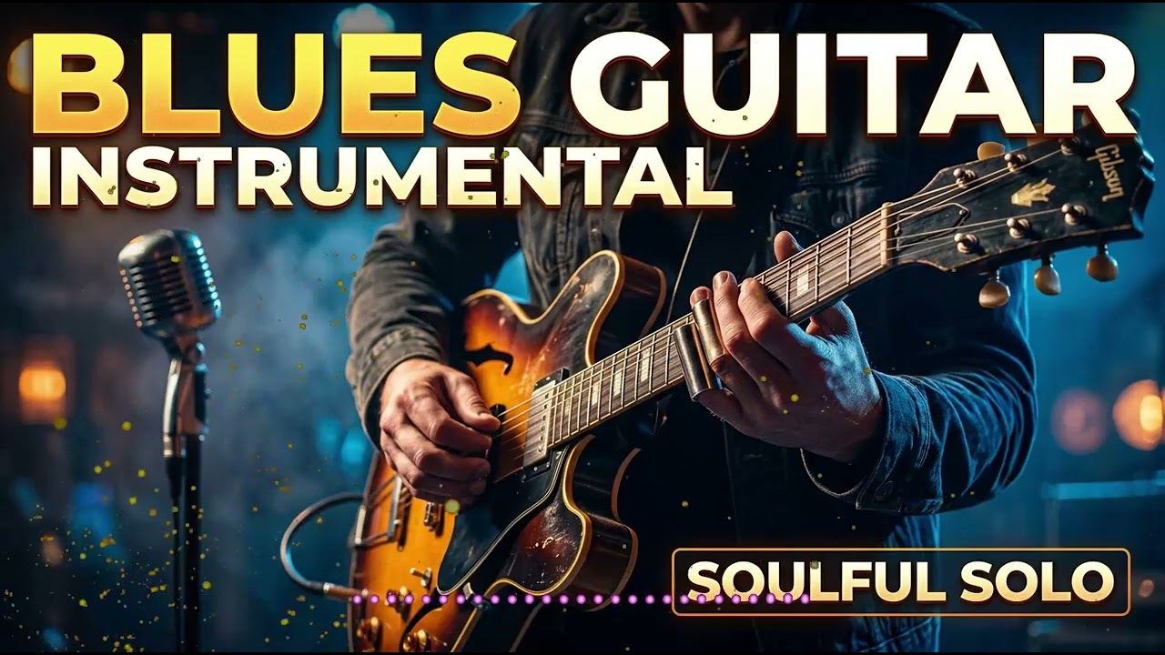 Deep Emotional Blues Guitar 🎸 Late Night Slow Blues for Relaxing Mood