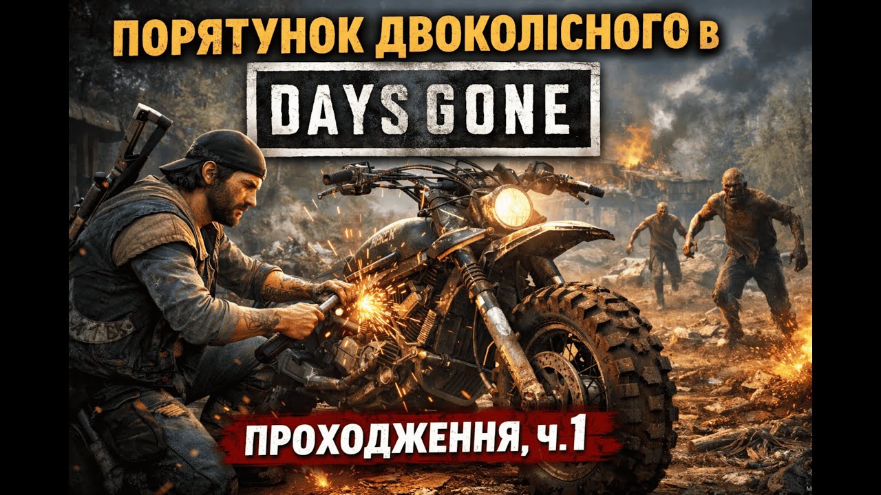 Порятунок двоколісного в Days Gone | Проходження, ч.1