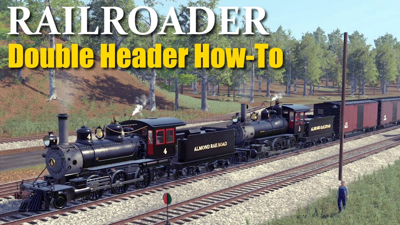 Railroader MU & Cut Out | Using Multiple Locomotives Together | Double Header