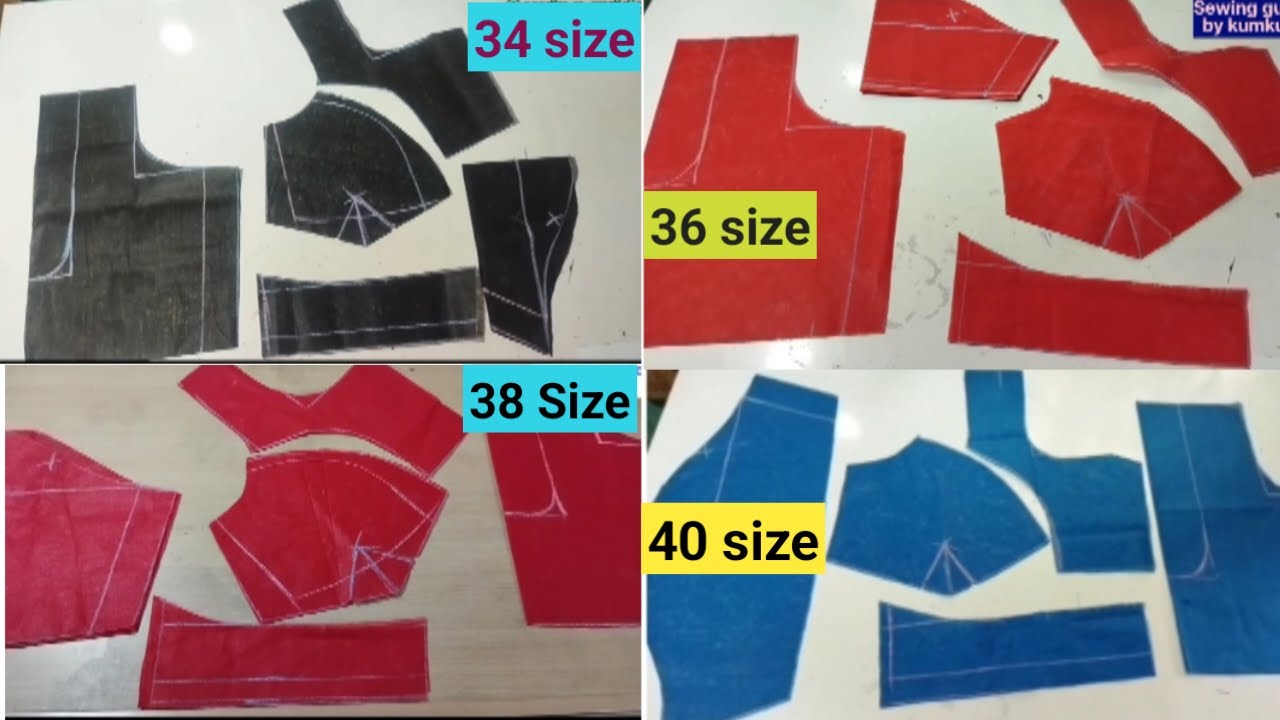 Katori blouse cutting।। 34