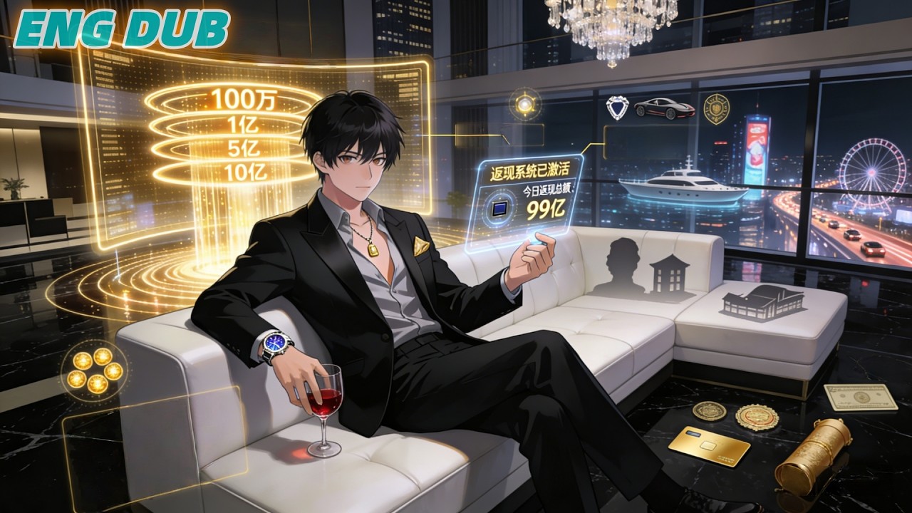 Betrayed by GF and a rich heir, he gained the Hundredfold Cashback System,Spend to earn cashback.