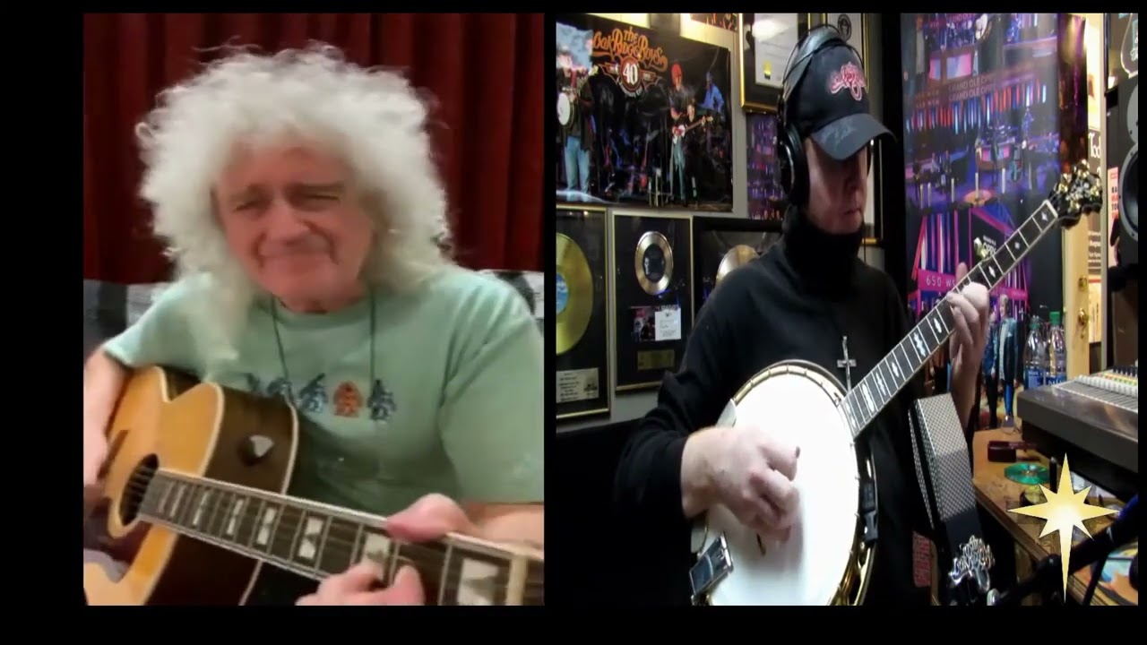 Brian May of Queen and Todd Taylor Jam I'm Just A Rolling Stone