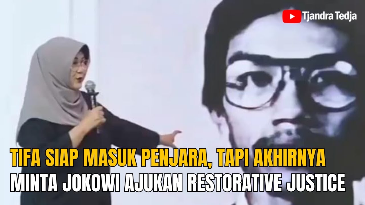 Tifa Siap Dipenjara, Tapi Minta Jokowi Ajukan Restorative Justice