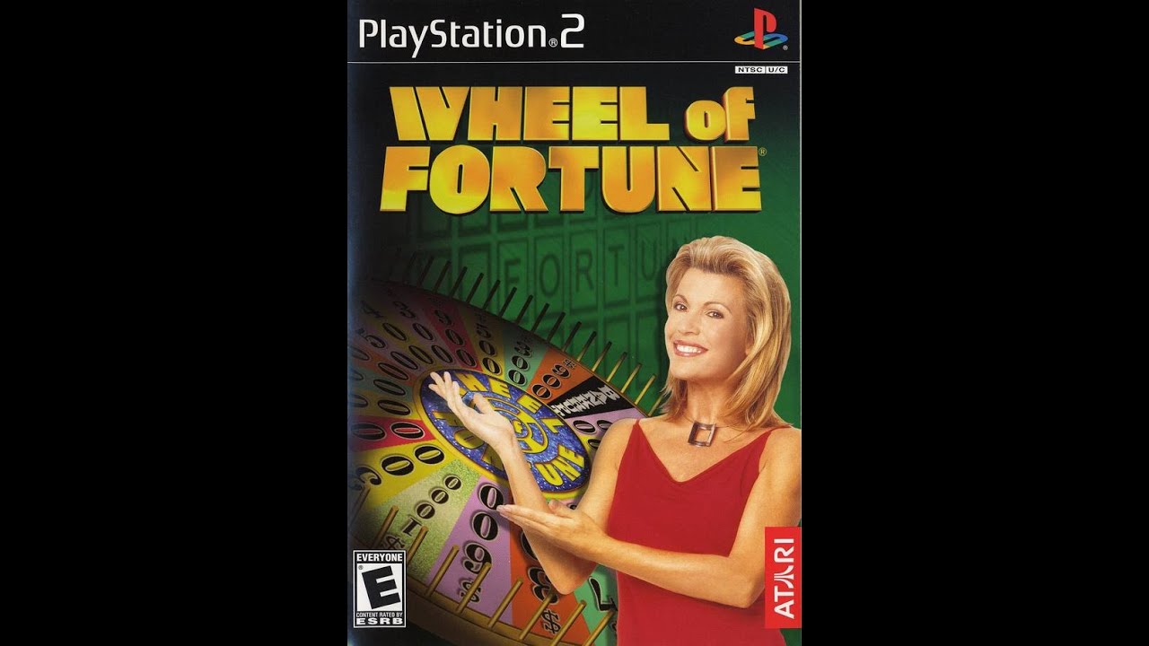 PS2 Wheel of Fortune ORIGINAL Run Game #4