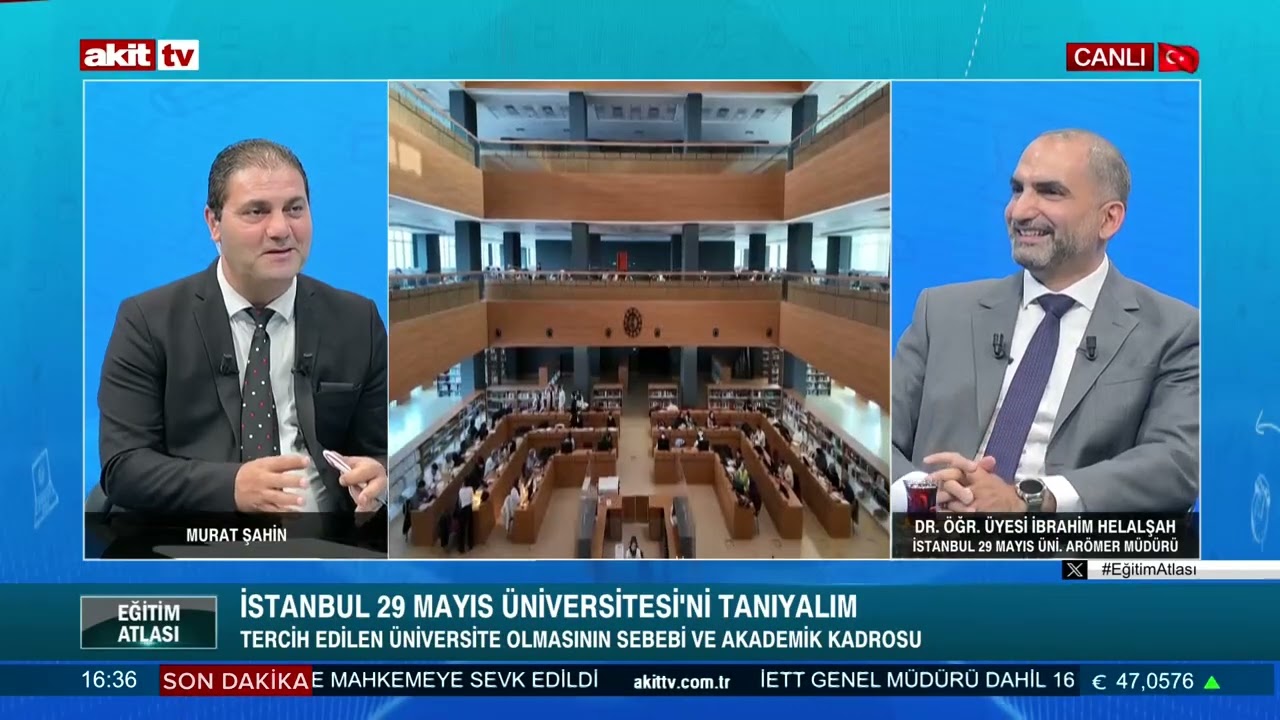 Dr. Öğr. Üyesi İbrahim Helalşah AKİT TV Eğitim Atlası 01 Ağustos Cuma 2025