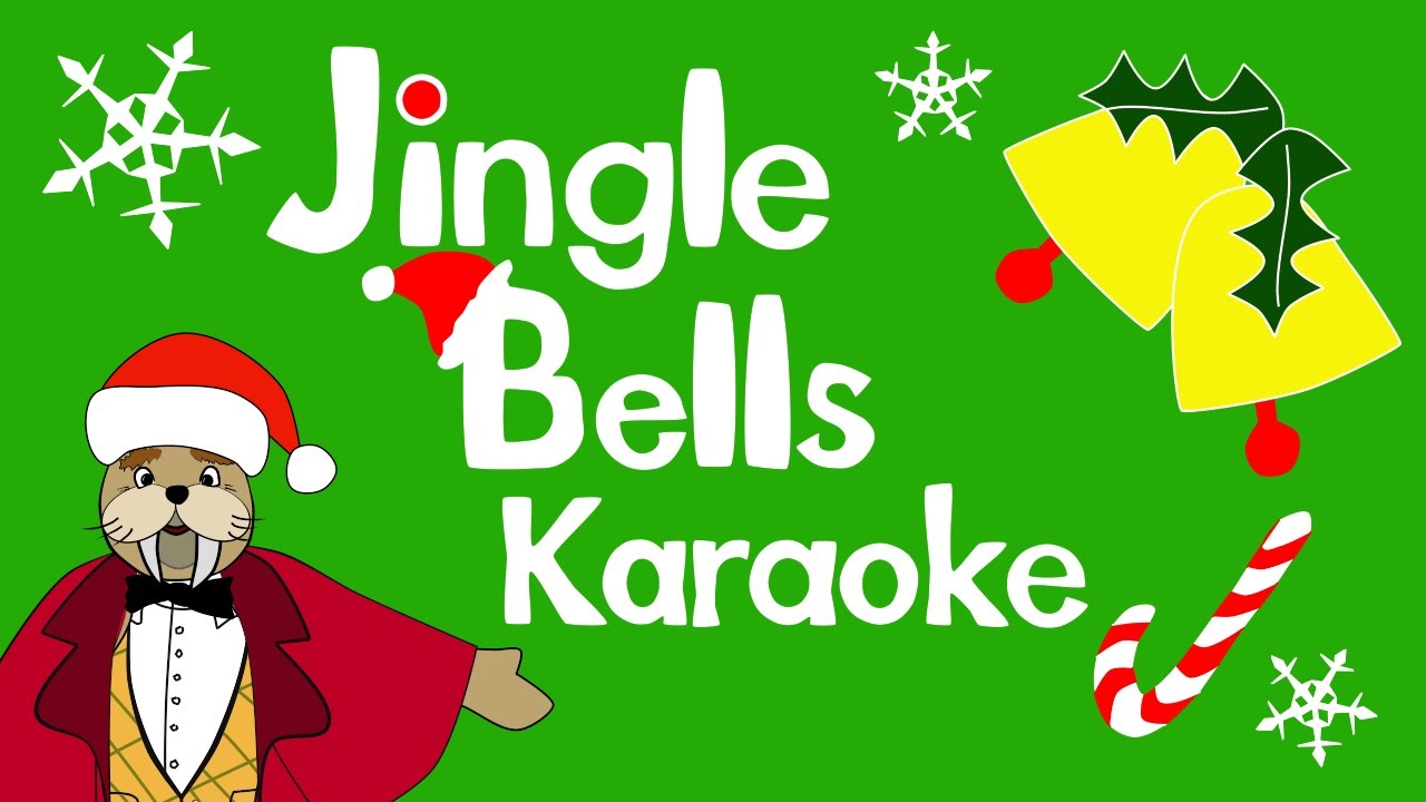 Jingle Bells karaoke for kids | The Singing Walrus