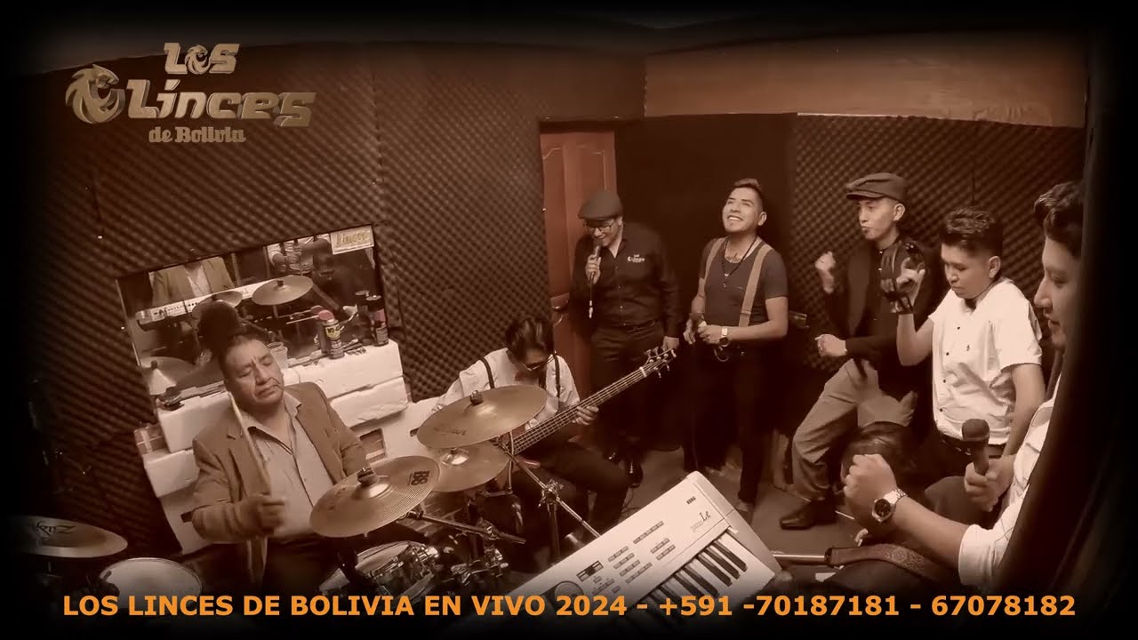 LOS LINCES DE BOLIVIA EN VIVO 2024 - MIX  ROCK AND ROLL