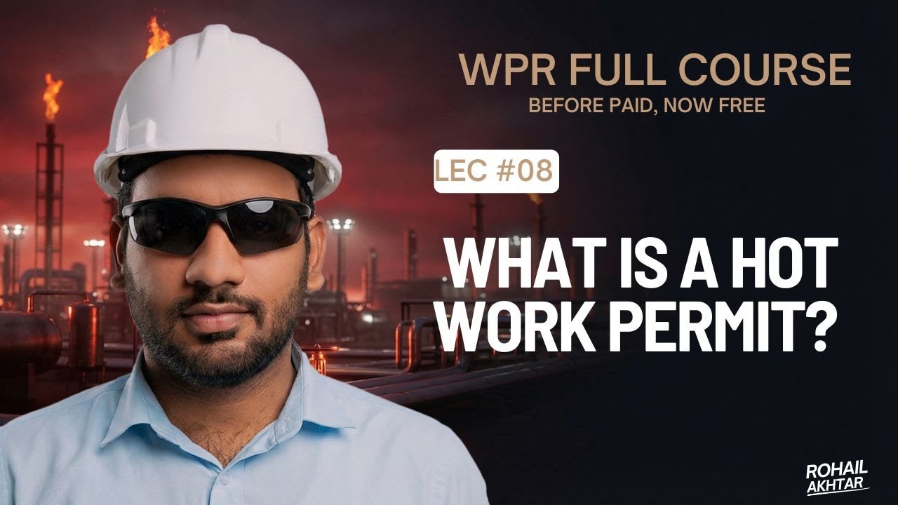 What is Hot Work Permit? (Red Permit) - Welding/Grinding Safety - Hot Work Kya Hai?