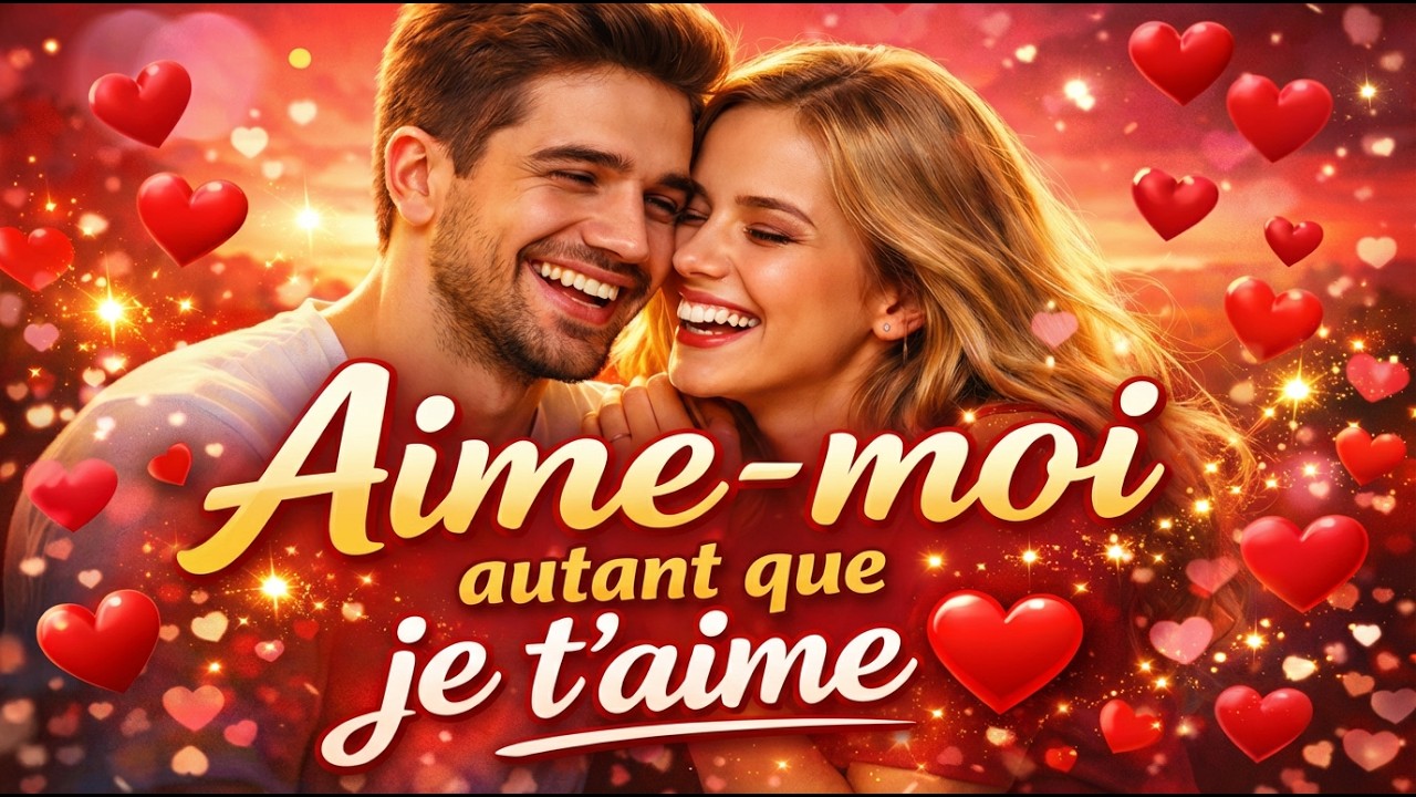 Aime moi autant que je t'aime ❤️ Essaie de regarder ce message d'amour sans pleurer 😭💌