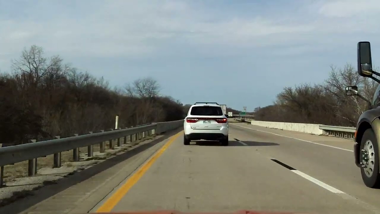Interstate 35 - Oklahoma (Exits 15 to 24) northbound