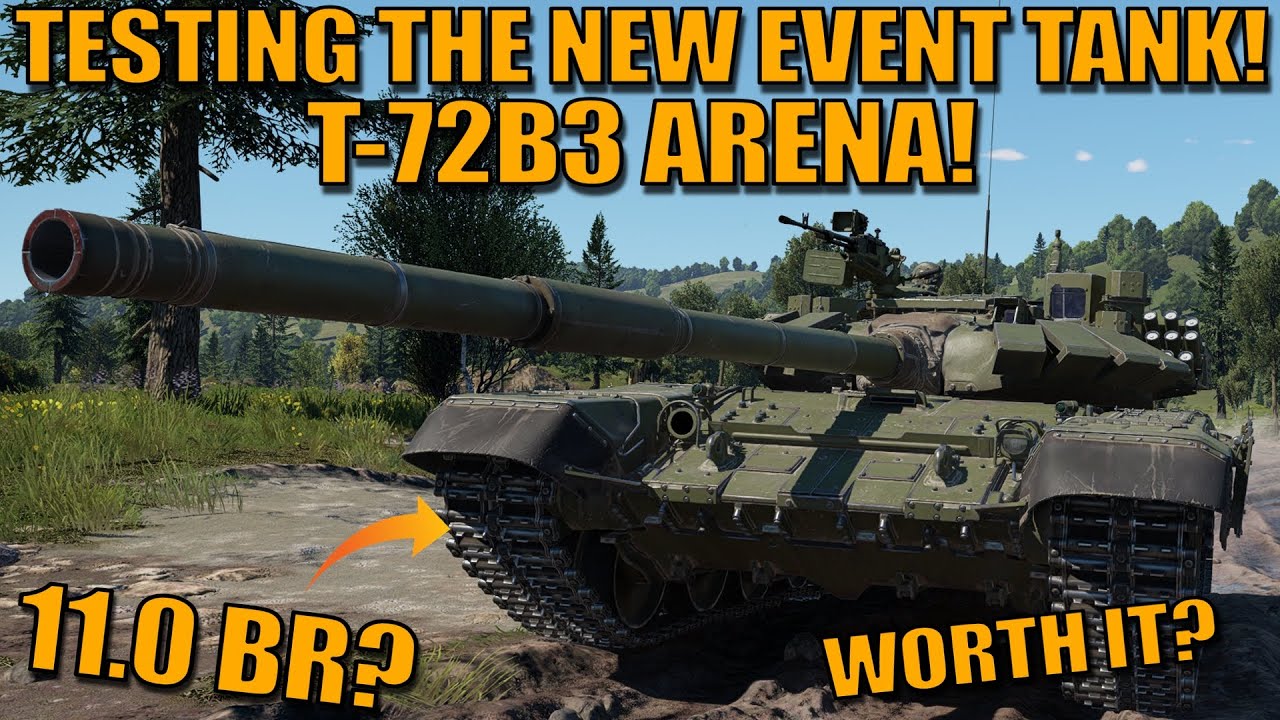 ТЕСТ-ДРАЙВ НОВОГО ТАНКА ИЗ ИГРЫ! Т-72Б3 АРЕНА! СТОИТ ЛИ ОН ТОГО? БР 11.0? - War Thunder