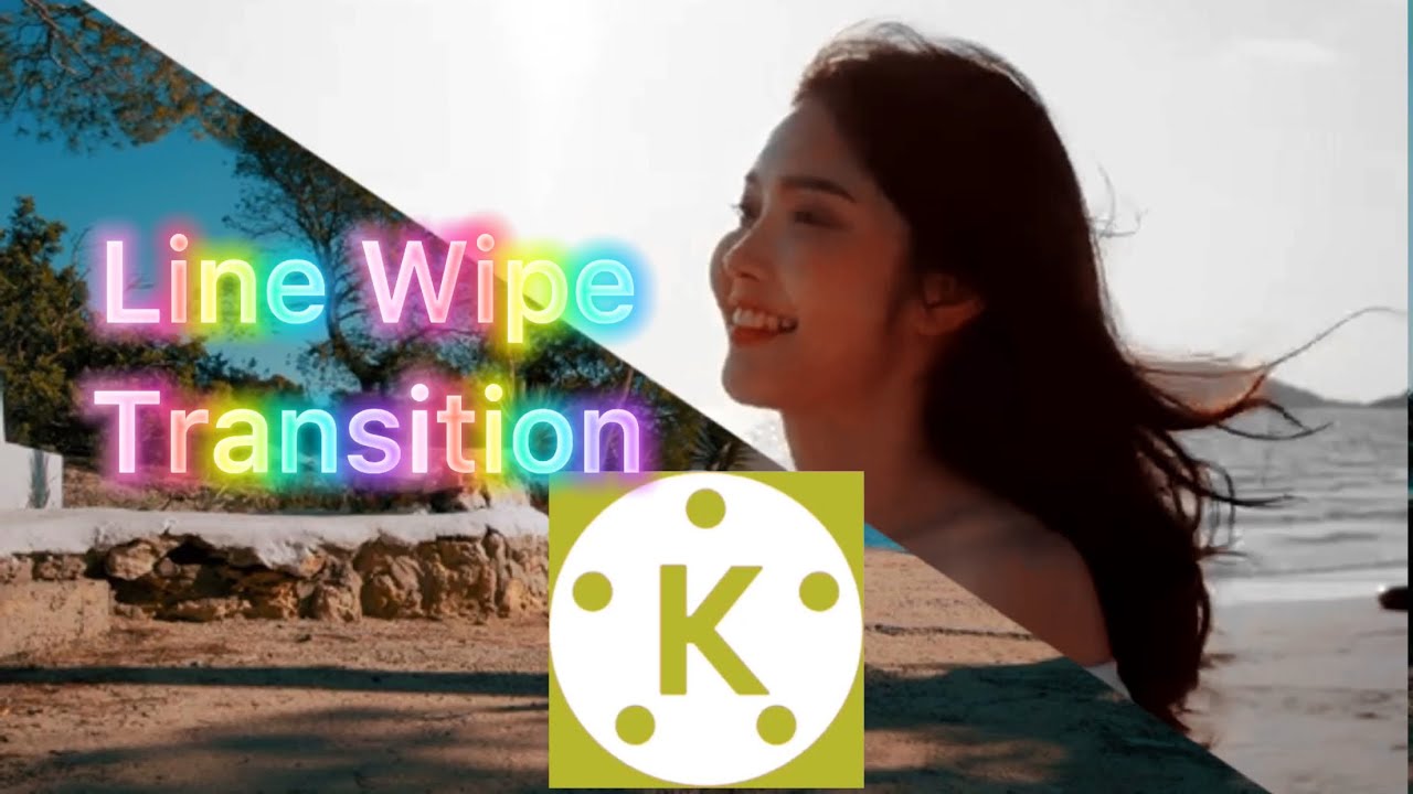 LINE WIPE TRANSITION Made By KineMASTER|TRANSITION EFFECT