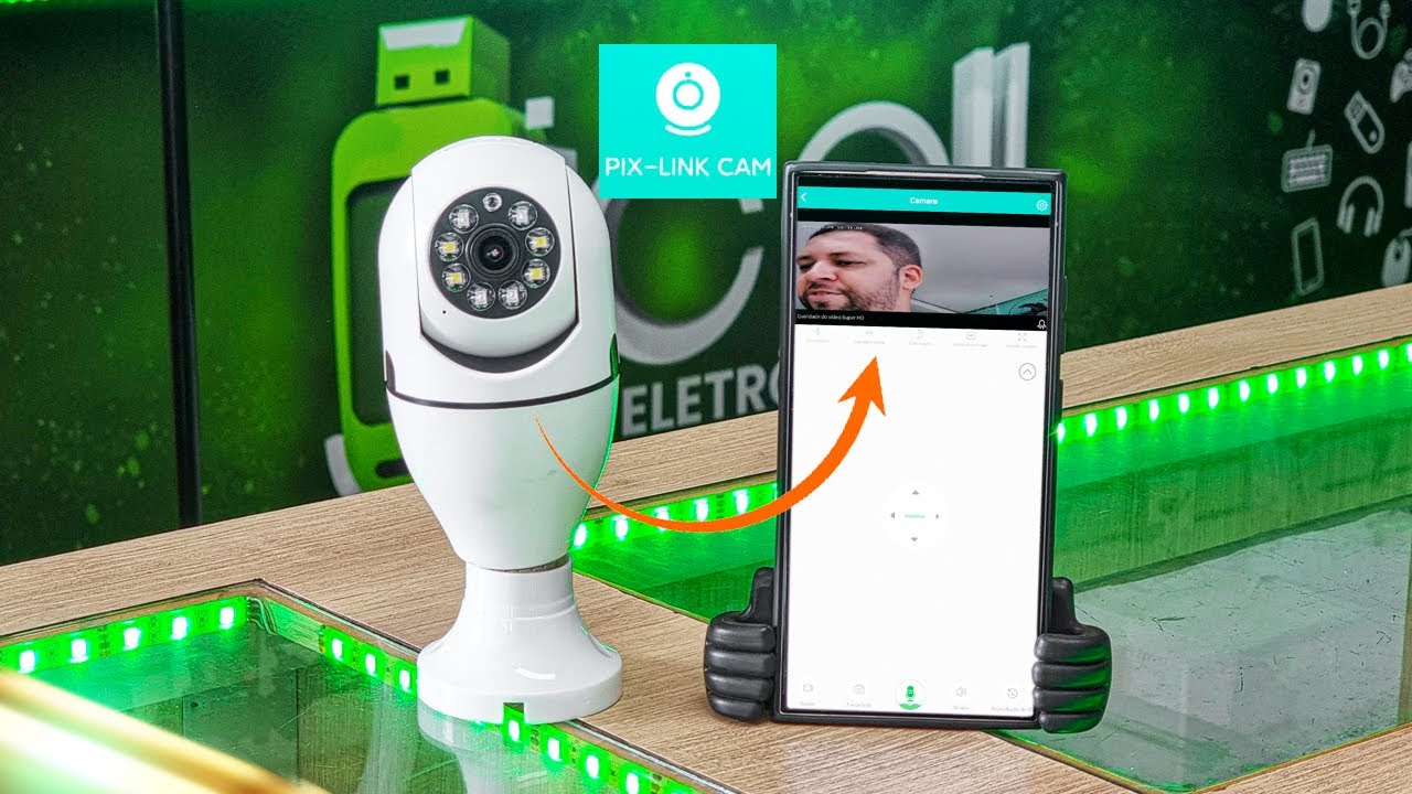 Como Configurar a Câmera Lâmpada no Aplicativo PIX LINK CAM (Passo a Passo Completo e Atualizado!)