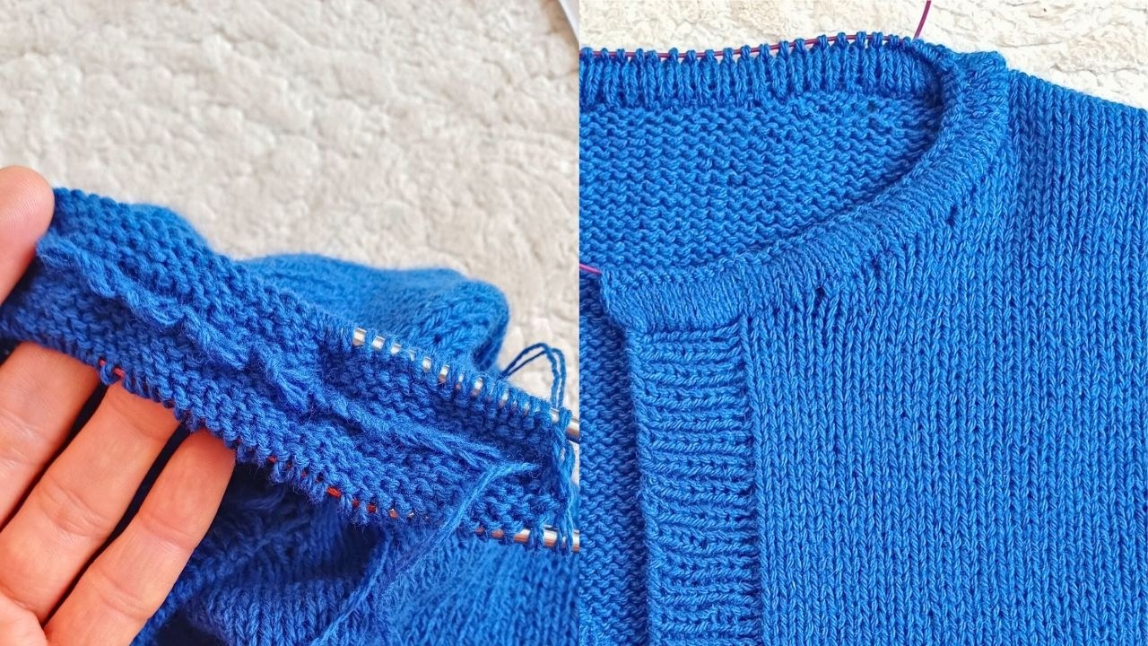 How to Finish a Round Neckline like a Pro. Part 1