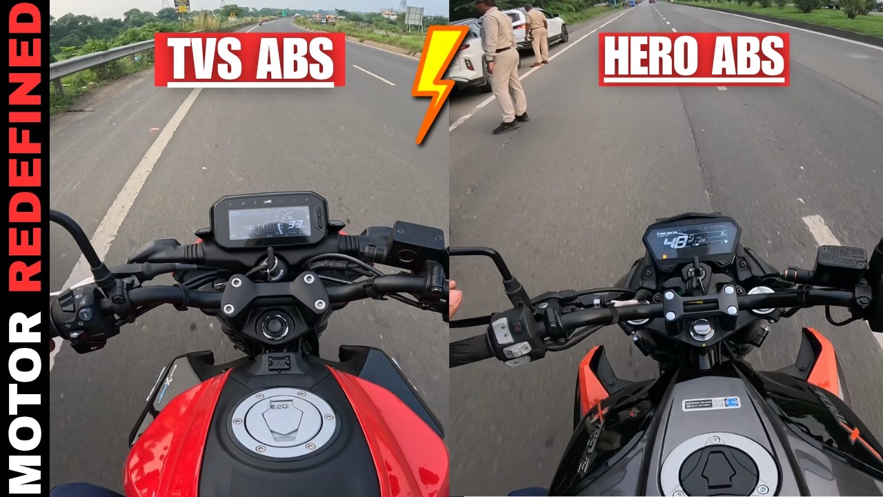 2025 TVS Raider 125 ABS Vs Hero Xtreme 125R Ride Comparison | Best Kaun Hai??