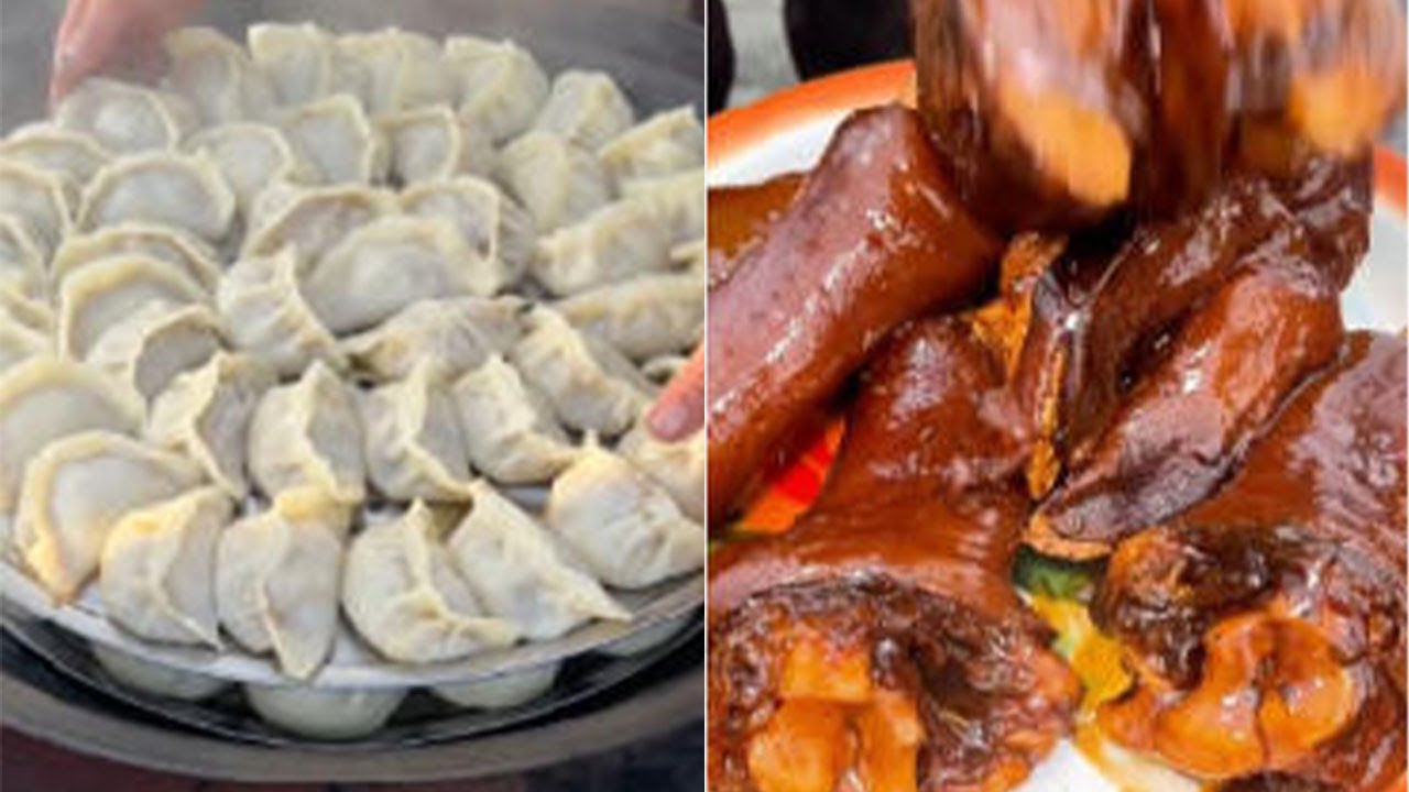 【東北裘仟尺】本來想吃紅燒肉的，沒想到有意外的驚喜#food #咱村小结巴 #delicious #cooking #美食分享日常