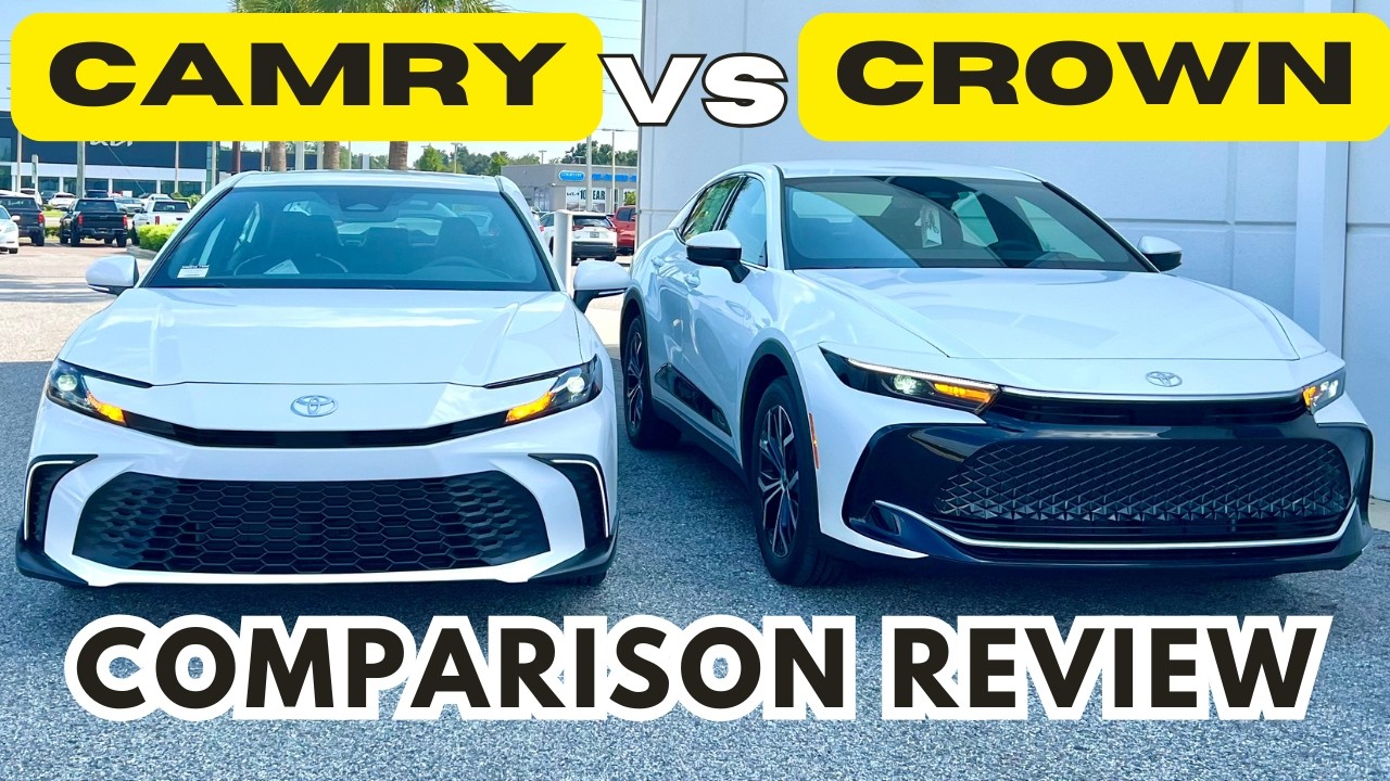 Is the Toyota Crown REALLY Worth the Extra Cost over Camry?