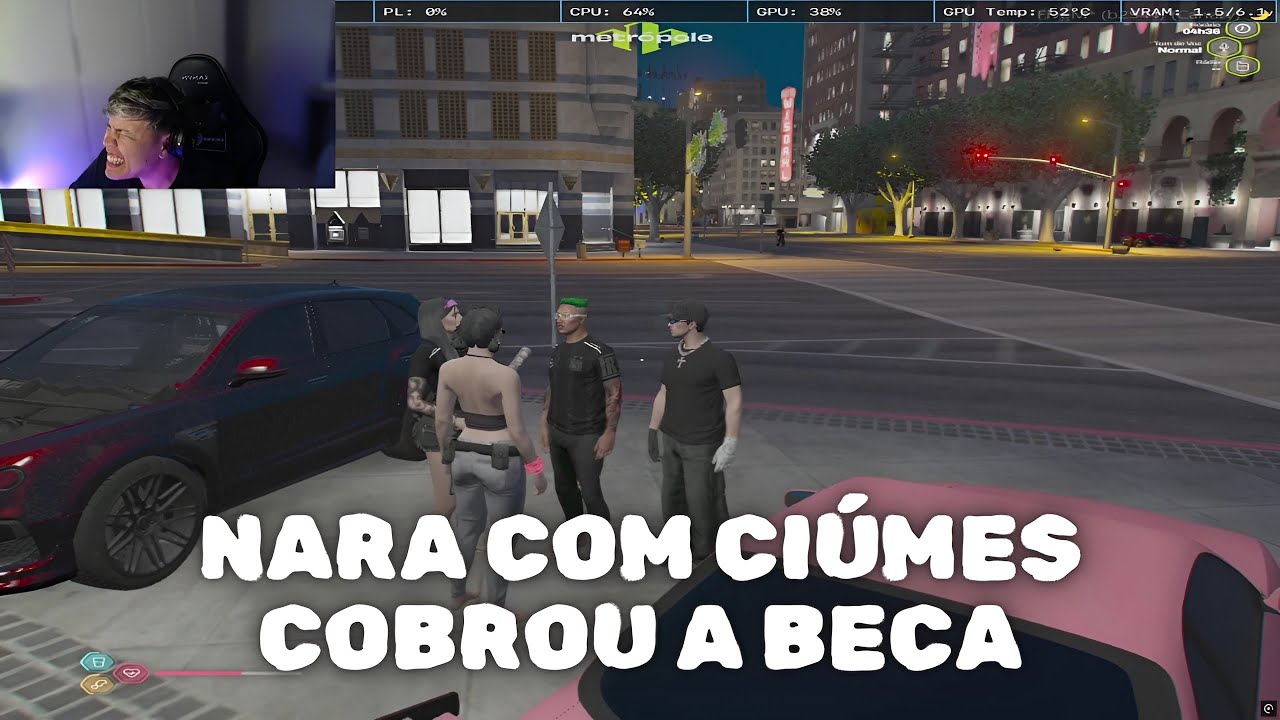 NARA SURTOU DE CIÚMES DO LOCKING TER PEGO A BECA