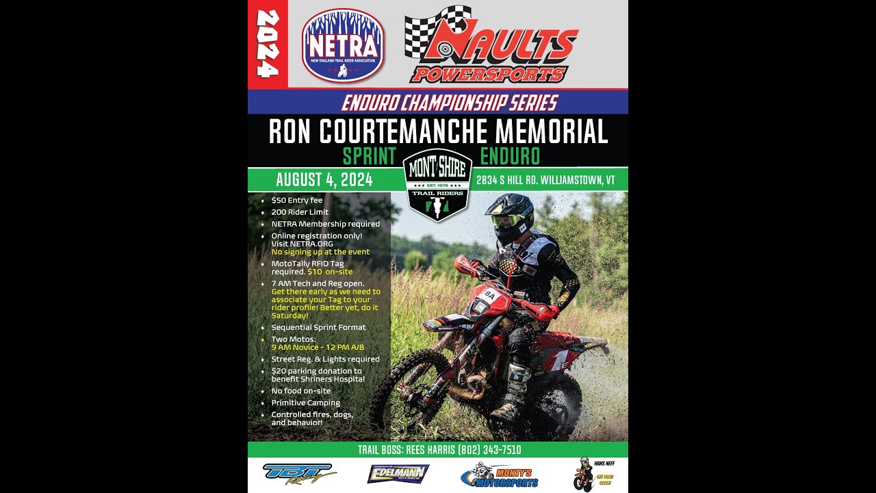 Montshire Sprint Enduro Netra 2024