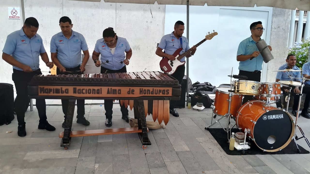Marimba Nacional Alma de Honduras 🇭🇳 Dale Play ▶️ en vivo 🎶 #marimba #musica #envivo #latam #viral 