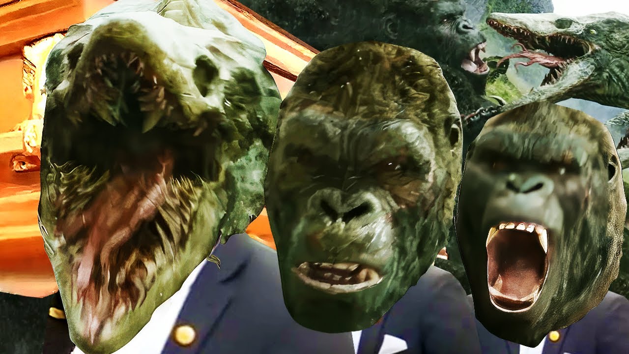 🦍Kong Vs Skullcrawler - Coffin Dance (NEW Ver. 2025)🦍