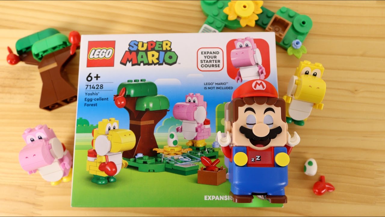 LEGO Super Mario 71428 Yoshis' Egg-cellent Forest Expansion Set/森の中 の ヨッシー と タマゴ