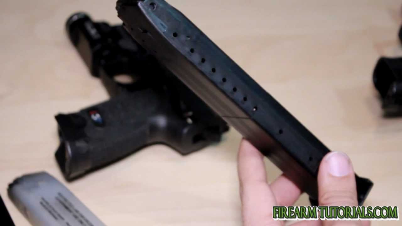 HK USP magazines: compact, standard, jet funnel, and extended