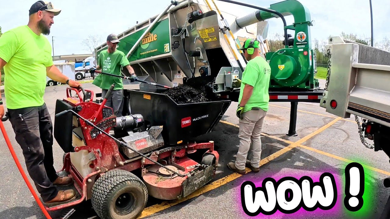 МУЛЬЧИРОВАНИЕ, КАК НИКОГДА РАНЬШЕ | MULCH MULE НЕВЕРОЯТЕН!