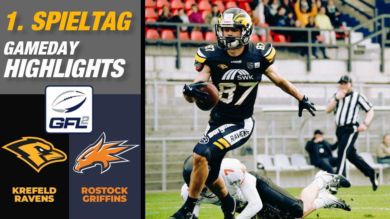Highlights // Krefeld Ravens vs. Rostock Griffins