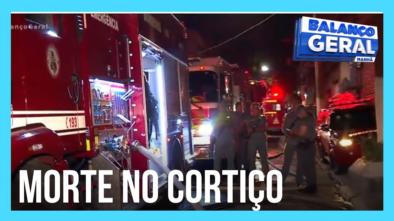 Homem morre após incêndio atingir cortiço em São Paulo