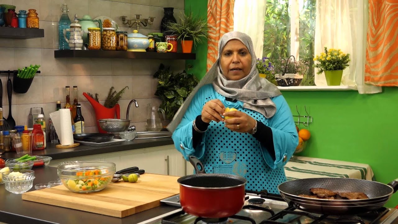 أستيك بشرائح التفاح + خضار بالمايونيز - مطبخ ست البيت - أبله منال - الحلقه الرابعه عشر