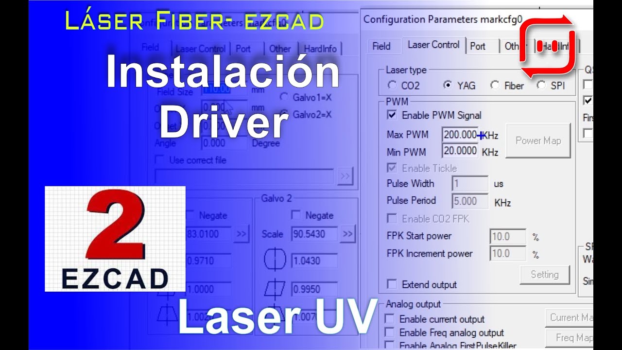[ EZCAD 2 - Laser UV ] Descarga & Instalación Driver
