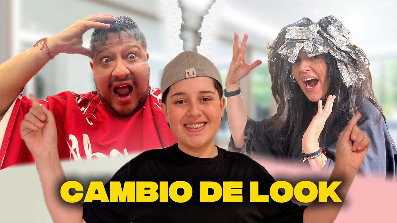 LOCURAS de nuestro HIJO DECIDIENDO nuestro NUEVO LOOK